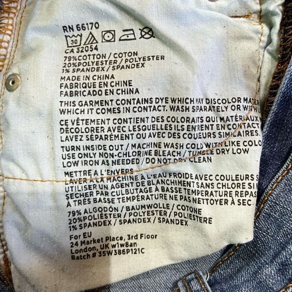 BDG‎ Sz 26 High Rise Twig Ankle Blue Jeans - Picture 8 of 10
